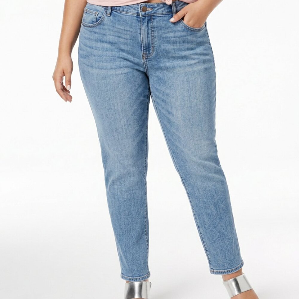 💥🚀💥 LOFT Straight Leg Jeans Size 8 | Light Wash Mid Rise Classic Denim Pants